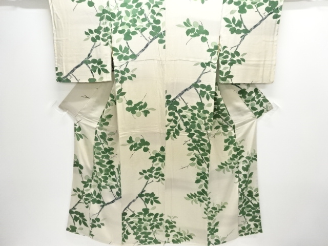 Japanese Kimono / Chirimen Kinsha Silk